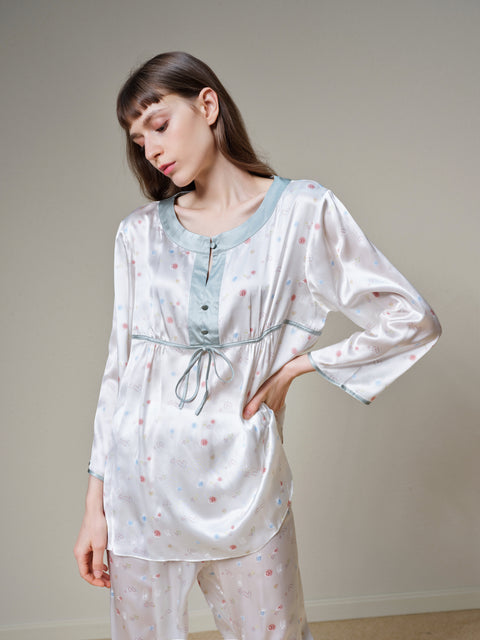 Classic Silk Pajama Set