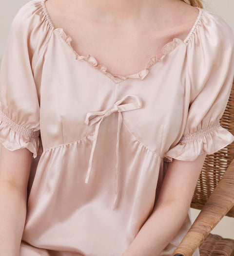 Vanilla Ice 100% Mulberry Silk Short Pajama Set Cami and Shorts, Silk PJ Romper