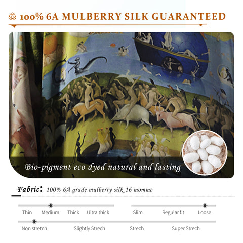 Silk Batwing 2in1 Design Long, an Exquisite Tunic Dress and Luxurious Nightgown