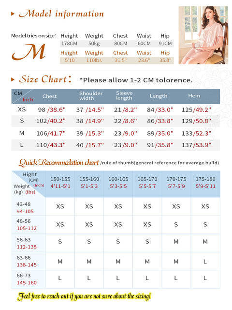100% Mulberry Silk Nightgown Sweet Lace Silk Charm for Fashion-Forward Home Comfort (Clearance)