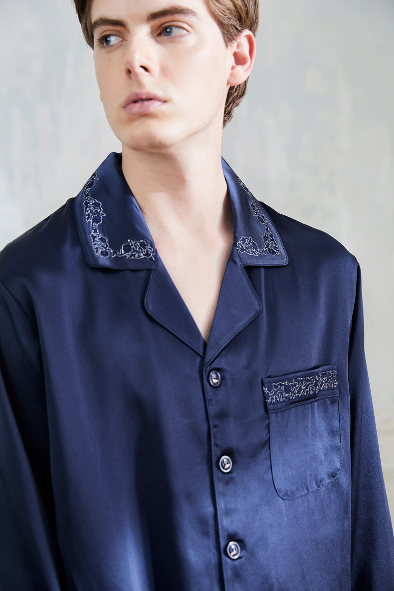 SWOMOG - Conjunto De Pijamas A Juego Para Parejas Para Mujeres Y