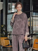 Women's Chicory Coffee 19 momme silk pajama set video