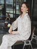 Retro New Chinese Style 100% Mulberry Silk Pajama Set for Women Video 1
