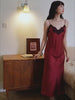 Womens 100% Mulberry Silk Slip Nightdress - Real Video, No Text