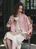 Retro New Chinese Style Palace-Inspired Silk Blend Jacquard Long Sleeve Pajama Set for Women Video 1